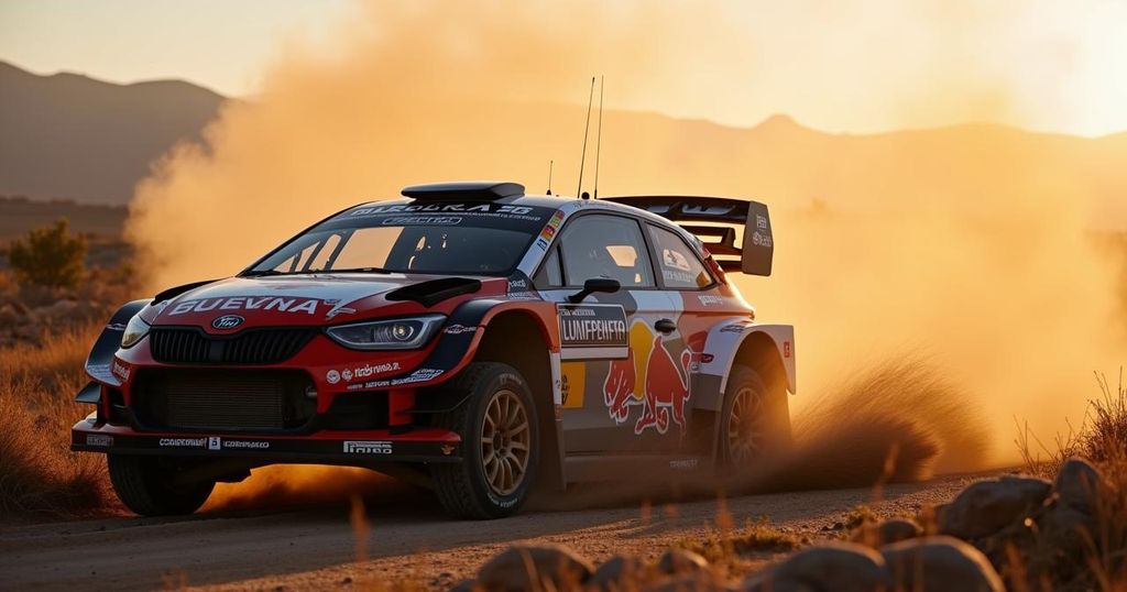 WRC Chile: Evans Takes Lead Following Ogier’s Tire Woes