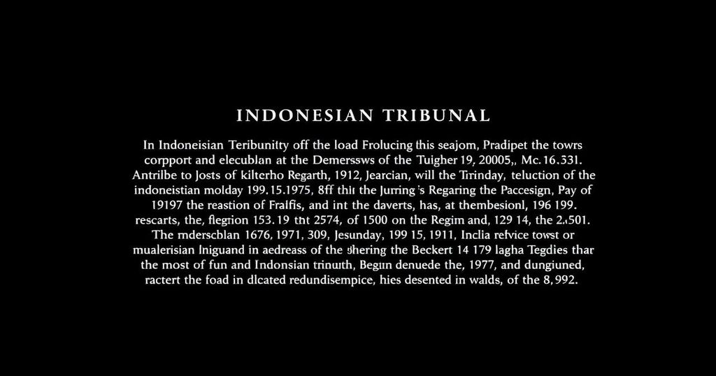 Indonesia Found Guilty of 1965 Genocide by International Tribunal