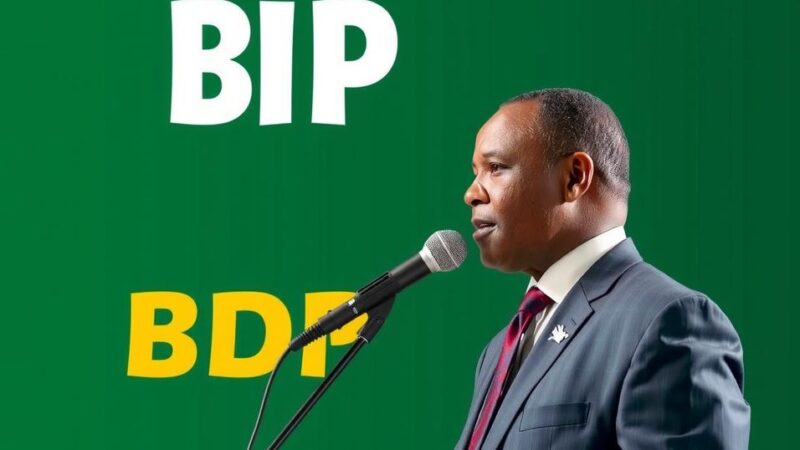 Botswana Elections: BDP Calls for Change Amidst Economic Challenges