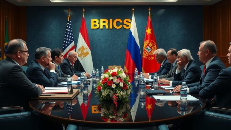 Egyptian FM Engages in Strategic Talks with Russian and Brazilian Counterparts at BRICS Summit