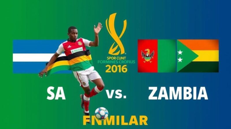 South Africa to Face Mozambique, Zambia Takes on Malawi in Cosafa Semifinals