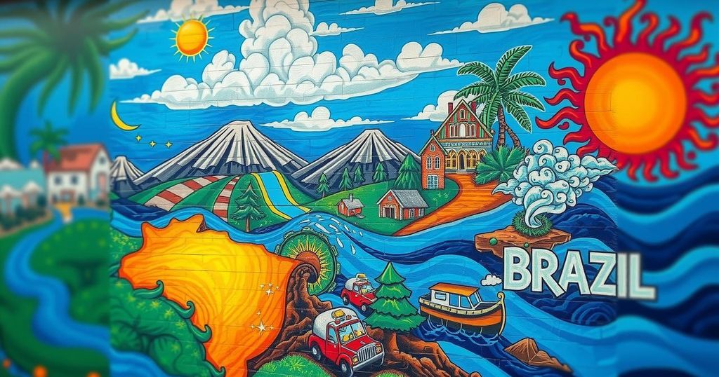 Brazilian Artist Mundano’s Mural: A Call to Action Against Climate Change