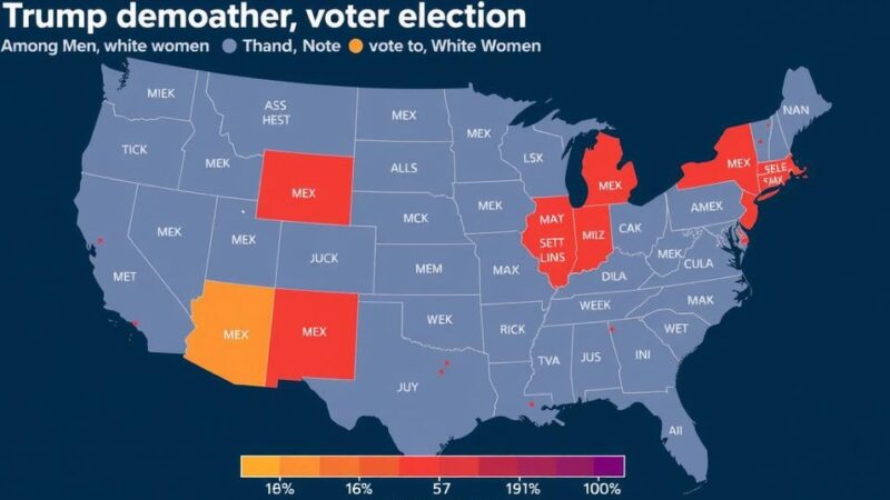 Gender Dynamics in the Current U.S. Election: Male Support for Trump and the Decline Among Women