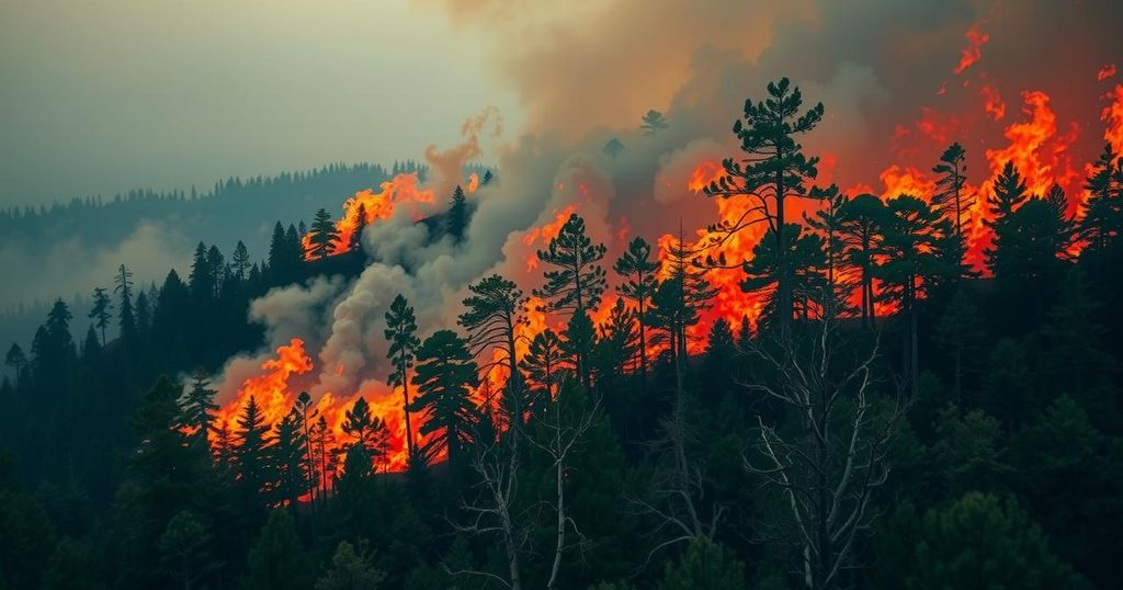 The Impact of Climate Change on Forest Fires and Public Health