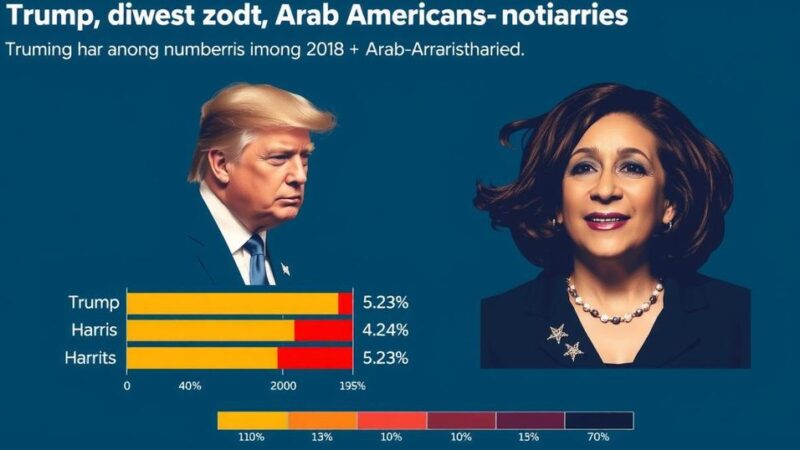 Poll Indicates Trump Leads Harris Among Arab Americans Amid Ongoing Gaza Conflict