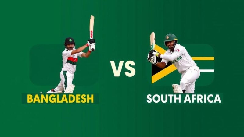 Bangladesh vs South Africa 1st Test: Viewing Options and Series Overview