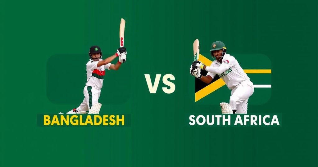 Bangladesh vs South Africa 1st Test: Viewing Options and Series Overview