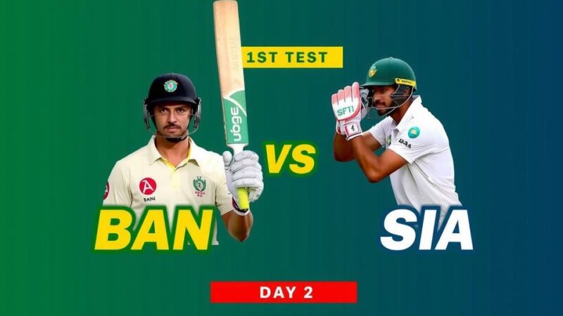 BAN vs SA 1st Test Day 2 Summary: South Africa Retains Lead