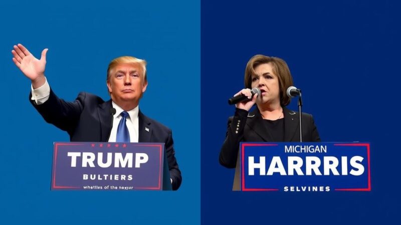 Trump and Harris Intensify Campaigning in Michigan Ahead of Tight Race