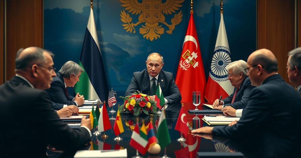 Putin Hosts Brics Summit to Showcase Resilience Against Western Pressure