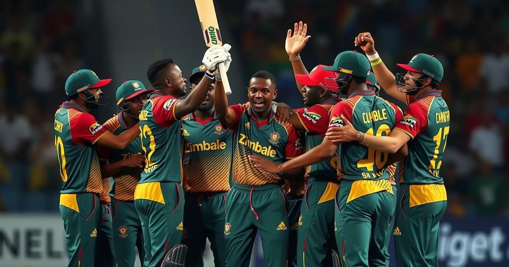 Zimbabwe Sets T20 Records in Dominant Victory Against The Gambia