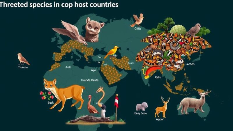 Threatened Species in COP Host Countries: An Urgent Concern