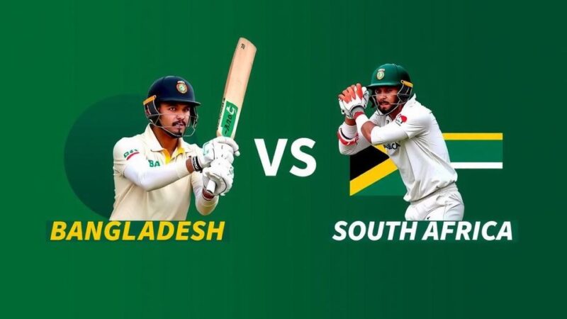 Bangladesh vs South Africa 1st Test Live Streaming: Comprehensive Guide to Watching the Match