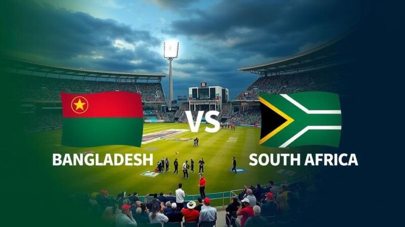 Bangladesh vs South Africa Test Series: Live Viewing Information and Team Updates