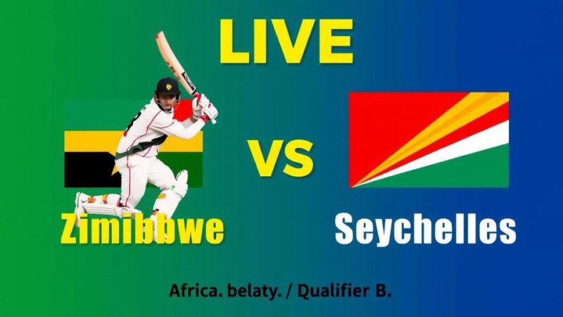 Zimbabwe Set to Clash with Seychelles in T20 World Cup Qualifier