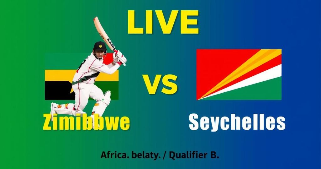 Zimbabwe Set to Clash with Seychelles in T20 World Cup Qualifier