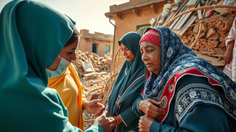 Midwives Supporting Earthquake-Affected Communities in Morocco