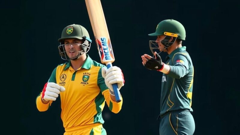 South Africa Dominates Bangladesh: De Zorzi Shines with 177 Runs