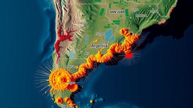 Magnitude 5.7 Earthquake Strikes San Juan, Argentina