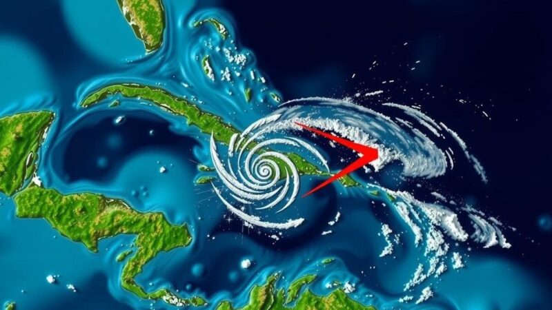 Tropical Storm Oscar Approaches the Bahamas Following Hurricane Landfall in Cuba