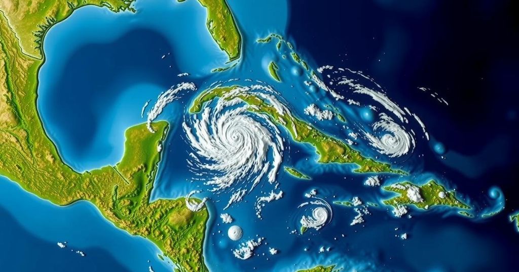 Active Tropical Systems in the 2024 Atlantic Hurricane Season