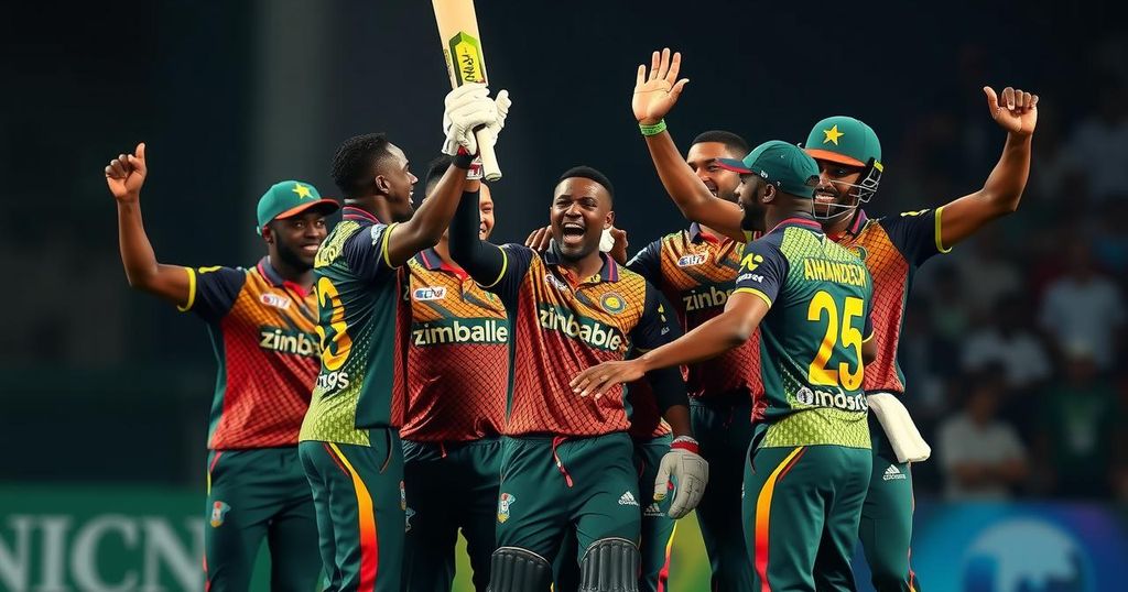 Zimbabwe Breaks T20I World Record with 344 Runs Against Gambia