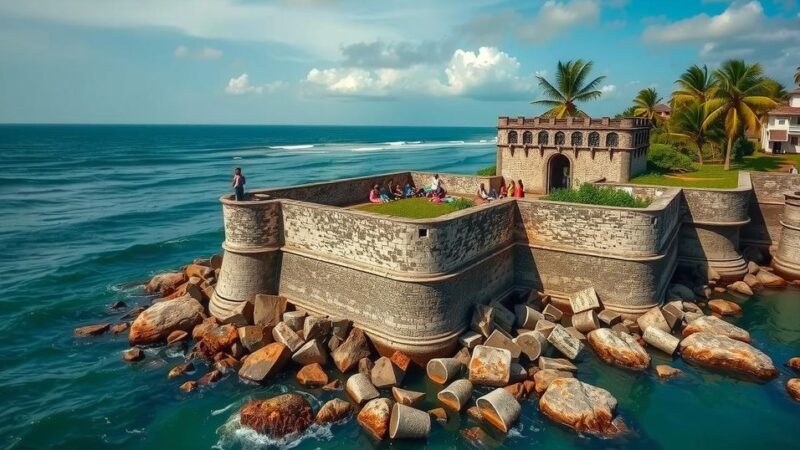 Ghana’s Historic Coastal Forts at Risk Due to Climate Change