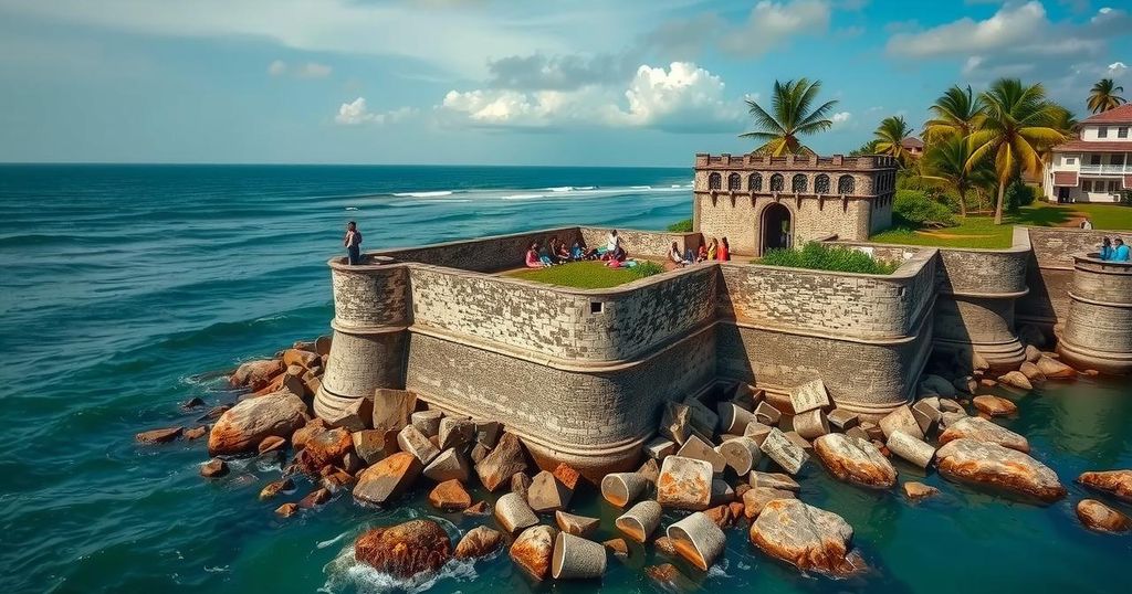 Ghana’s Historic Coastal Forts at Risk Due to Climate Change