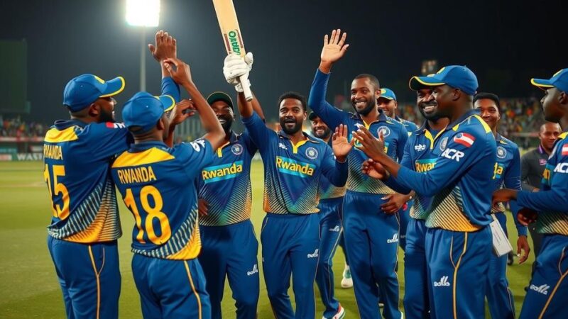 Cricket: Walkover Win for Rwanda Amidst Initial Qualifying Matches