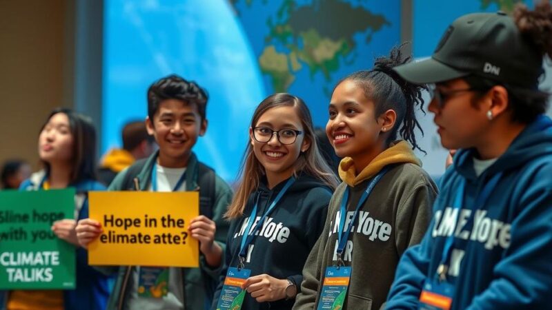 Youth Activists at COP29: Advocating Hope Amid Climate Challenges