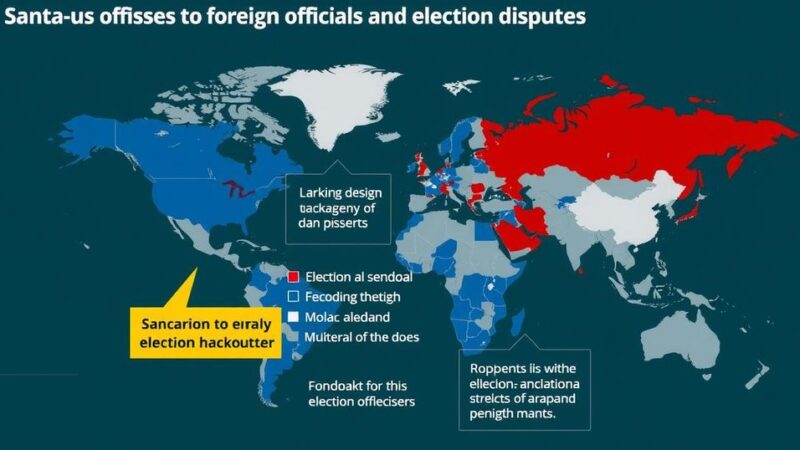 U.S. Imposes Sanctions on Venezuelan Officials Amid Post-Election Repression