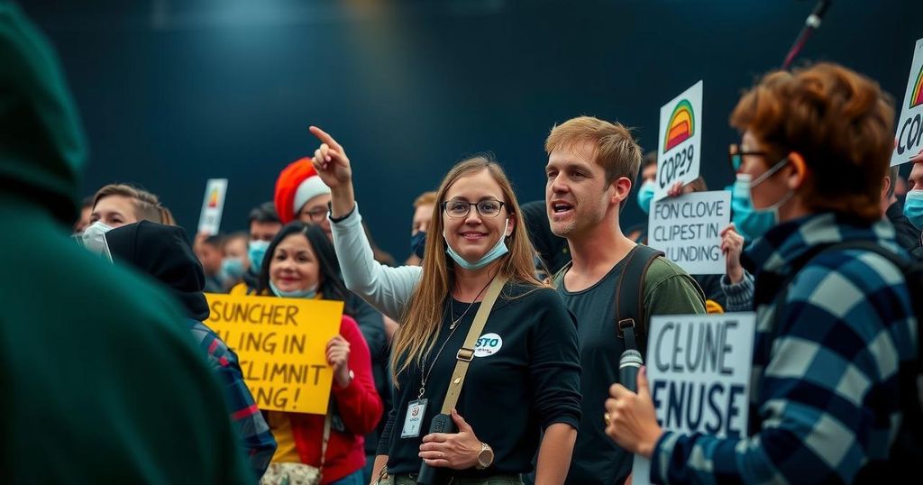 Refugee Activists at COP29 Urge for Support Against Climate Threats