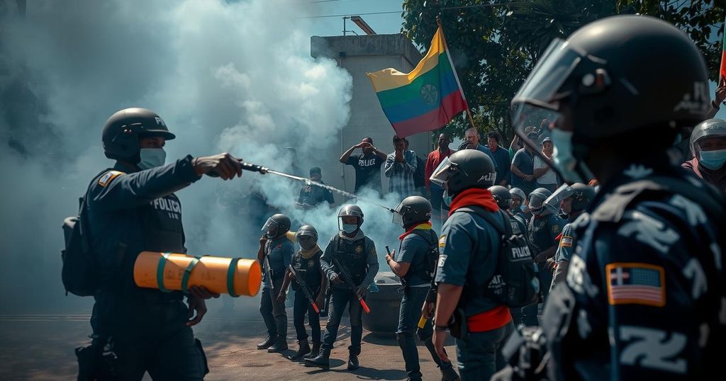 Mozambique Protests Erupt Over Election Results as Police Use Tear Gas