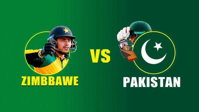 Zimbabwe vs Pakistan 1st ODI Live Streaming: Key Details and Insights