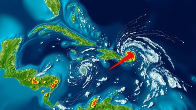 Potential Development of Tropical Depression in Southwestern Caribbean Sea