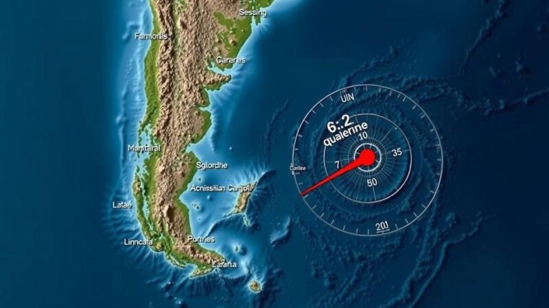 6.2 Magnitude Earthquake Hits Southern Chile Without Reported Damage