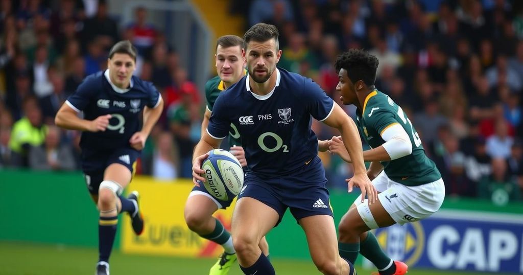 Scotland’s Tom Jordan Set to Start at Full-Back Against South Africa