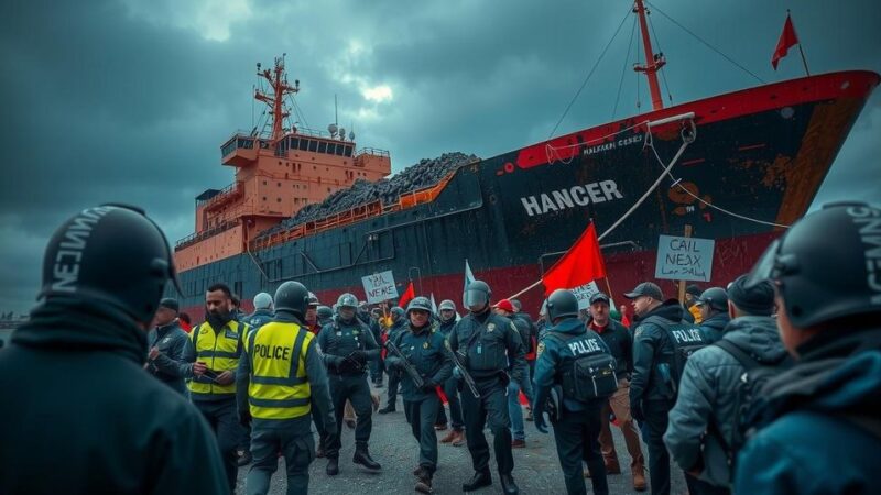 170 Arrested in Climate Protest at Port of Newcastle