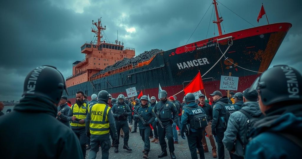 170 Arrested in Climate Protest at Port of Newcastle