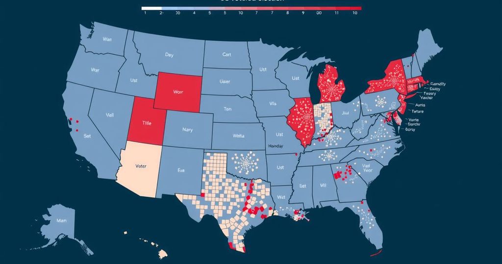 Historical Voting Patterns of Key Swing States in U.S. Elections