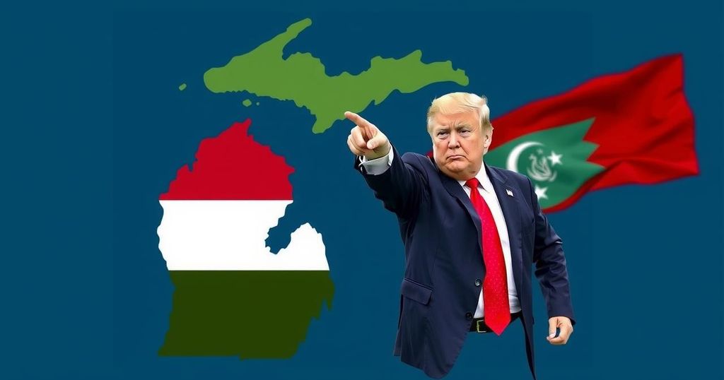 Increasing Arab American Support for Trump in Michigan Elections Amid Discontent with Democrats