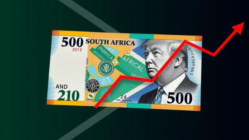 South African Rand Falls Amid Concerns Over Trump Presidency