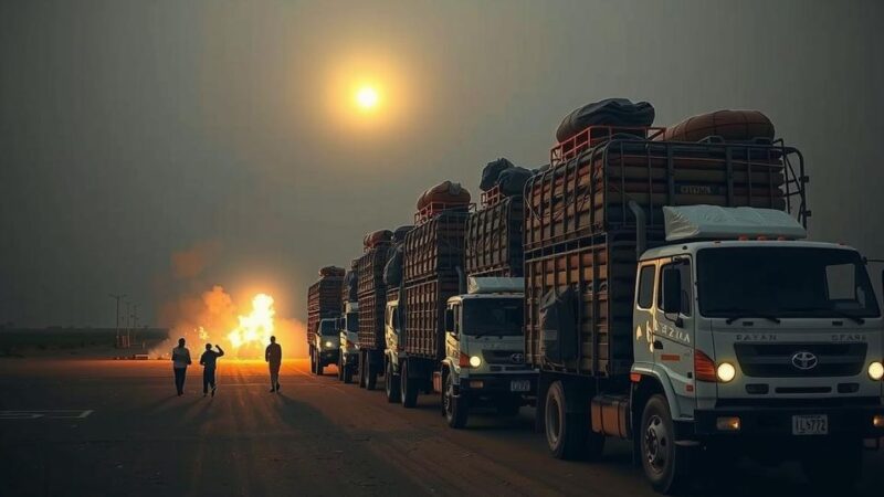 First Aid Convoy Arrives at Sudan’s Zamzam Camp Amid Famine Crisis