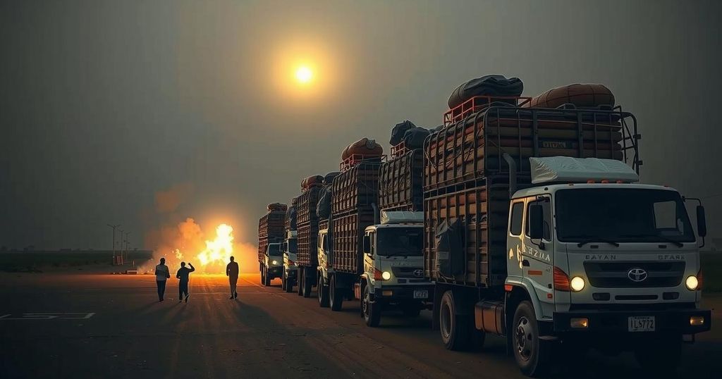 First Aid Convoy Arrives at Sudan’s Zamzam Camp Amid Famine Crisis