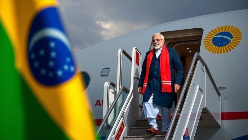 Prime Minister Narendra Modi Arrives in Brazil for G20 Summit Participation