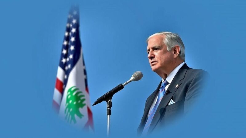 U.S. Ambassador Johnson Advocates Internal Uprising Against Hezbollah in Lebanon