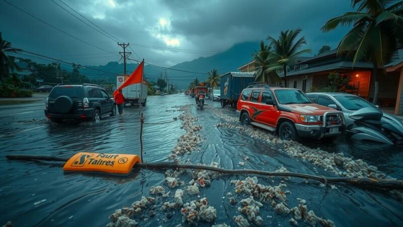 Severe Flooding from Tropical Storm Toraji Affects Northern Philippines