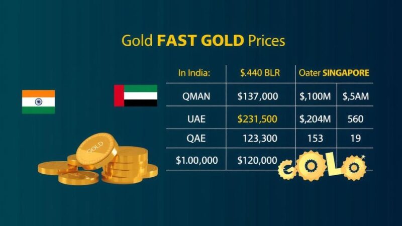 Why Gold Prices Are Cheaper in India Compared to the Middle East