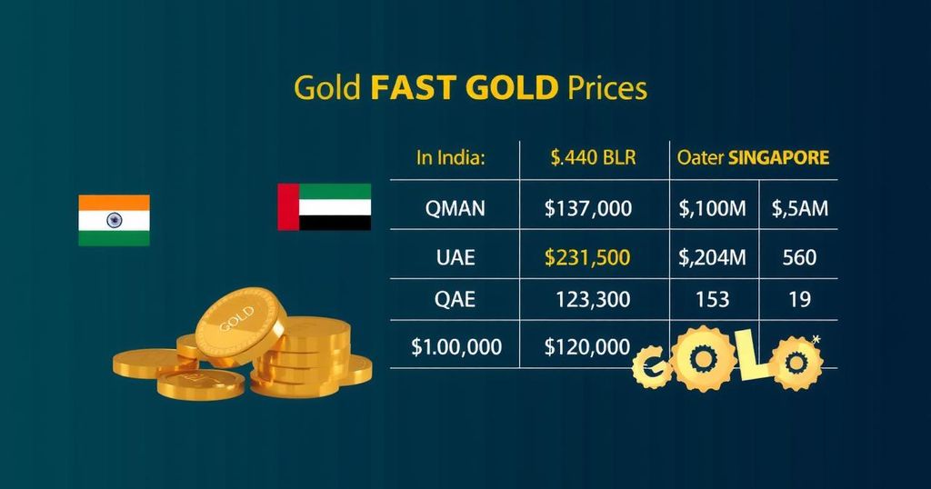 Why Gold Prices Are Cheaper in India Compared to the Middle East