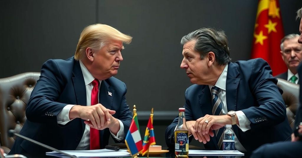 Donald Trump Meets Argentina’s President Javier Milei Ahead of CPAC Summit